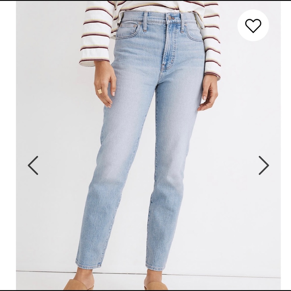 Madewell Perfect Vintage Jeans in Light wash